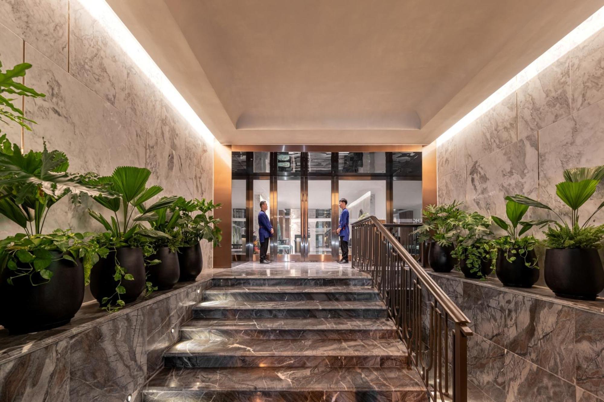 La Siesta Classic Hang Thung ハノイ市 エクステリア 写真 Entrance to the hotel