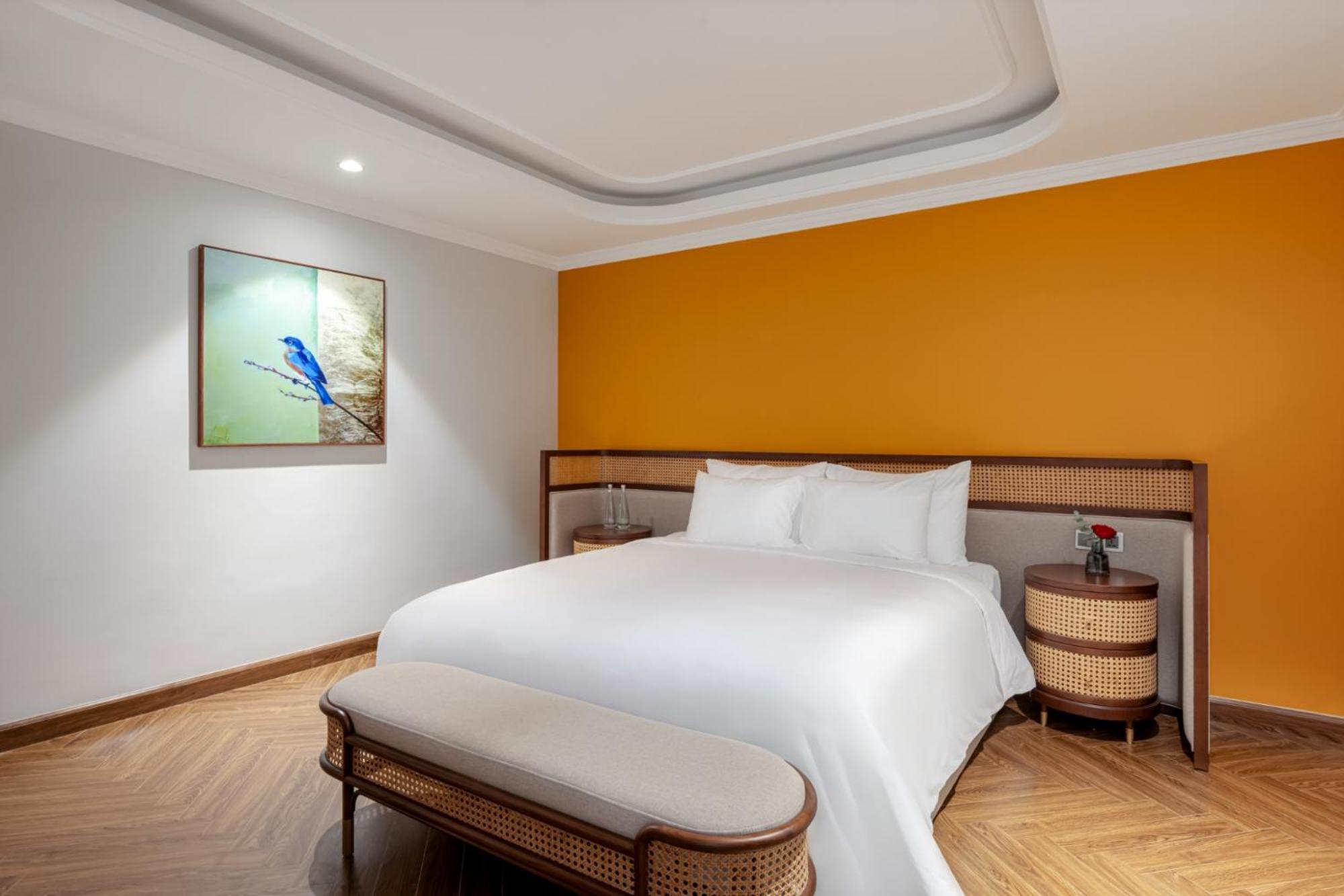 La Siesta Classic Hang Thung ハノイ市 エクステリア 写真 A bedroom at the hotel