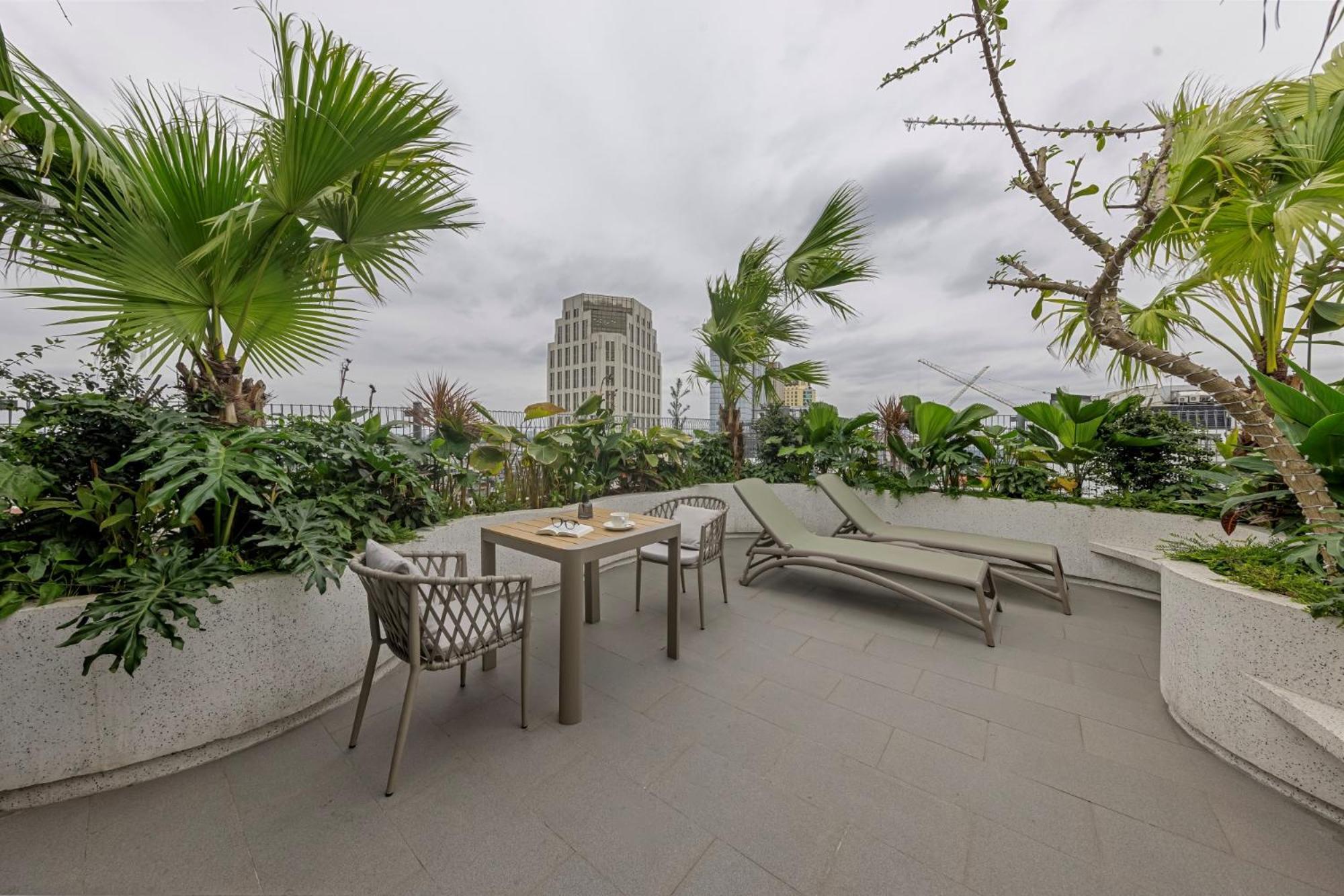 La Siesta Classic Hang Thung ハノイ市 エクステリア 写真 Rooftop garden
