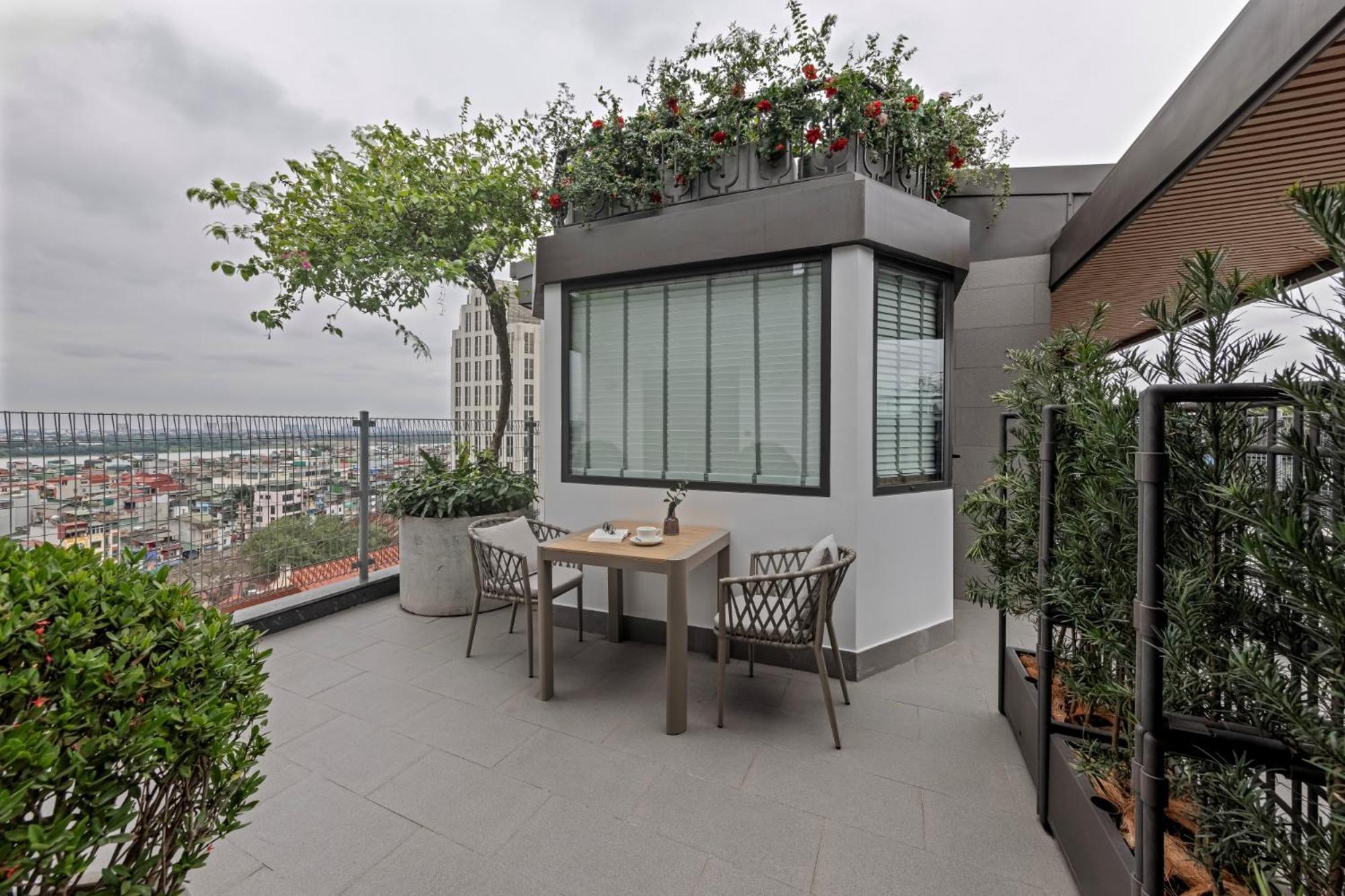 La Siesta Classic Hang Thung ハノイ市 エクステリア 写真 Rooftop garden